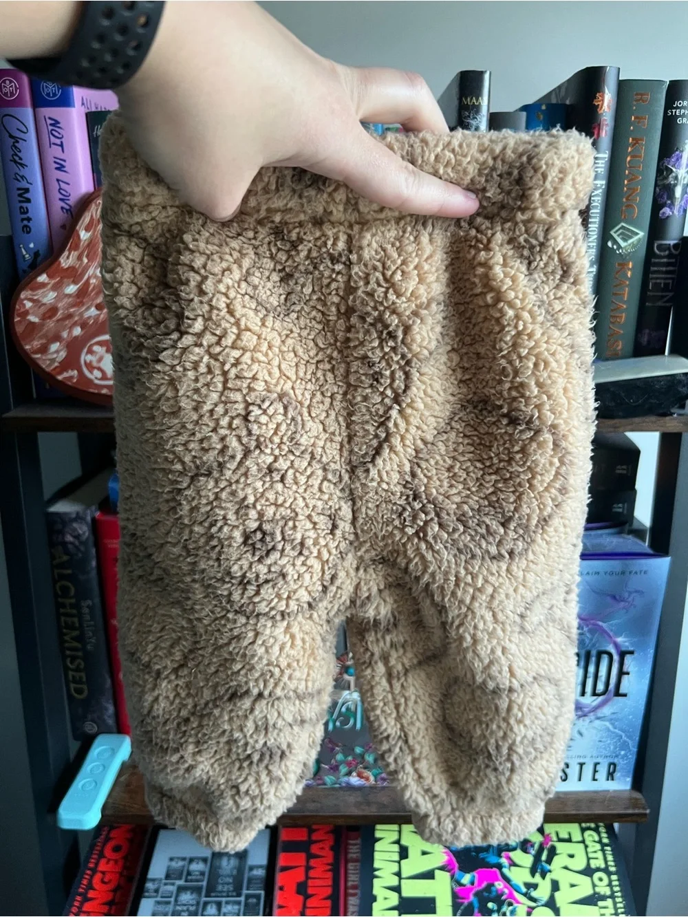 Disney Plush Bear Hoodie and Pants Set in Tan